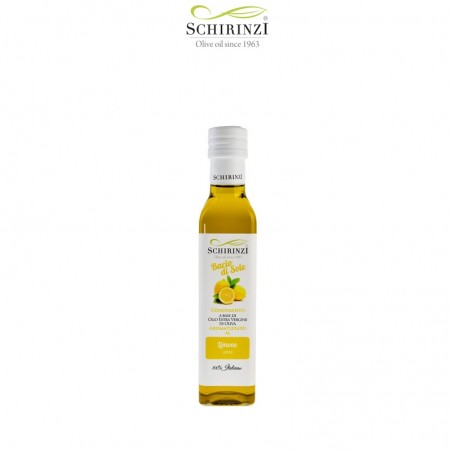 Olio aromatizzato al Limone 0,25 L prodotto in Puglia nel Salento