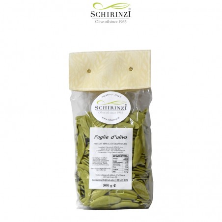 Pasta Foglie d'Ulivo verdi agli spinaci gr. 500 del Salento