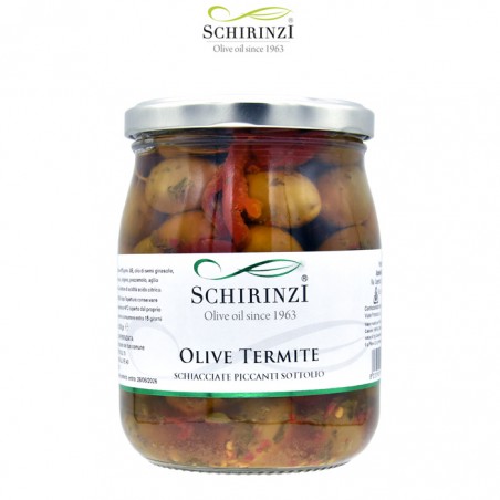 Sale Termite Green olives in brine of Salento