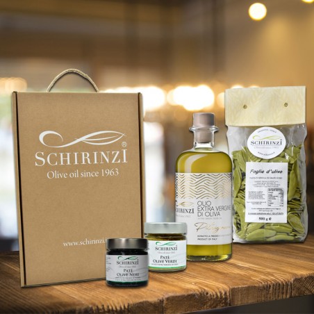 Otranto-Geschenkbox, natives Olivenöl extra und typische Salento-Produkte