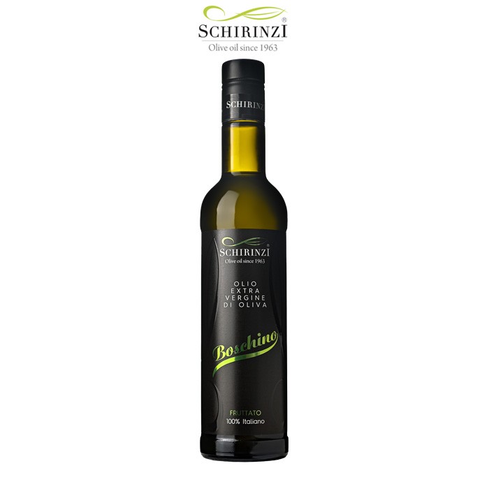 Bottle 0,50 L with cap antifilling extra virgin olive oil Boschino