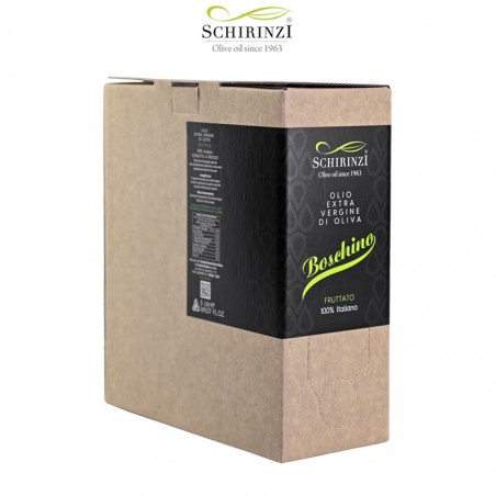 Bag in Box 5 L ungefiltertes natives Olivenöl extra von Boschino