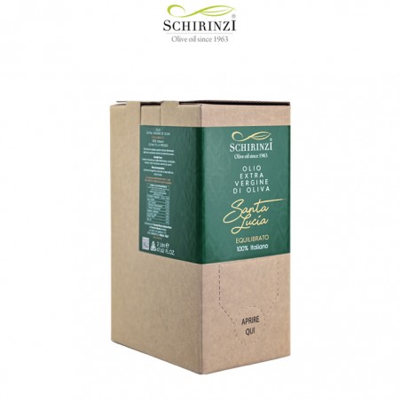 Bag in box 2 L Huile d'Olive Extra Vierge Santa Lucia Equilibré