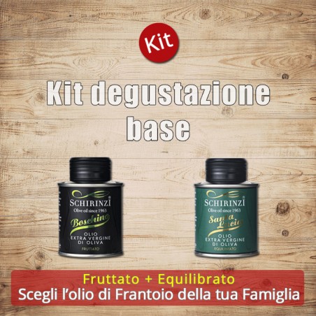 FREE Apulian extra virgin olive oil tasting kit