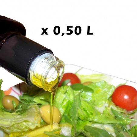 Bottiglia 0,50 L con tappo antirabbocco olio extravergine Boschino fruttato